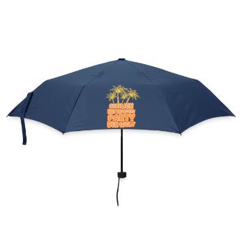Sicily as a holiday - Umbrella (small) - navy - Front