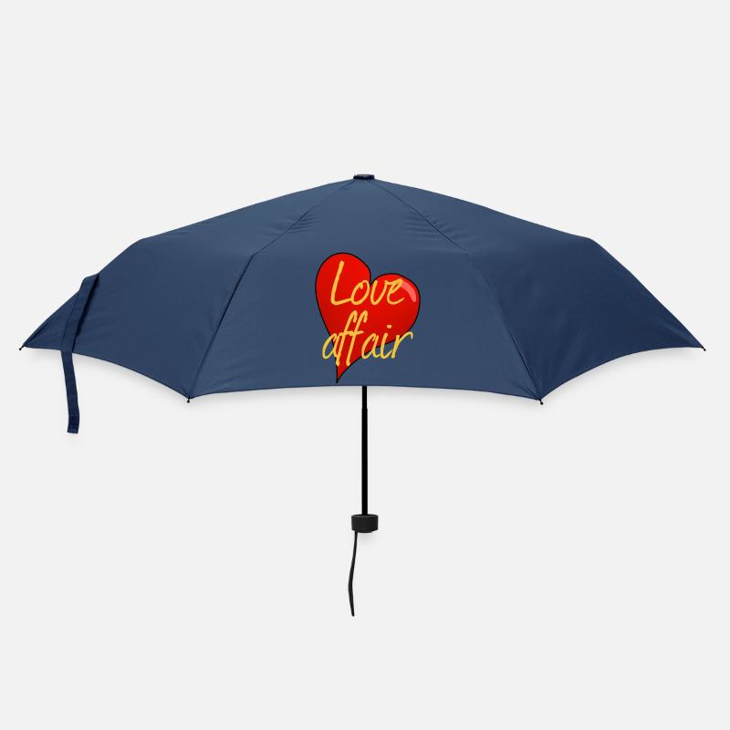 LOVE AFFAIR - Umbrella (small) - navy