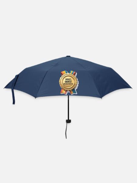 World's best procrastinator of progress - Umbrella (small) - navy