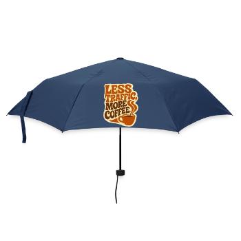 Zéro Transport, Max Caféine : Le Workflow Ultime - Parapluie standard - marine - Devant