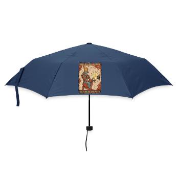 Elektriker verkabelt das Anch Symbol - Regenschirm (klein) - Navy - Vorne