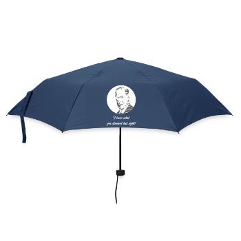 I know what you dreamed last night - Umbrella (small) - navy - Front