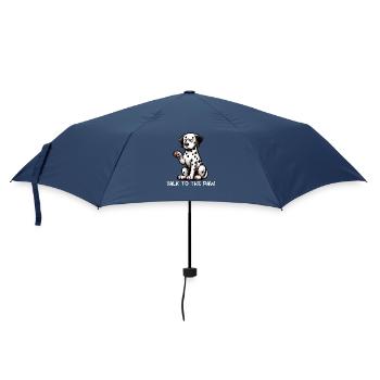 Talk to the Paw Dalmatian Dalmatian Keeper - Umbrella (small) - navy - Front