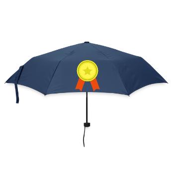 Medaille - Regenschirm (klein) - Navy - Vorne