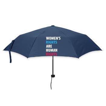 Women's Right Are Human Rights - Umbrella (small) - navy - Front