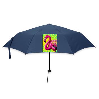 Flamant - Parapluie standard - marine - Devant