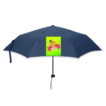 Sommer Vibe - Regenschirm (klein) - Navy - Vorne