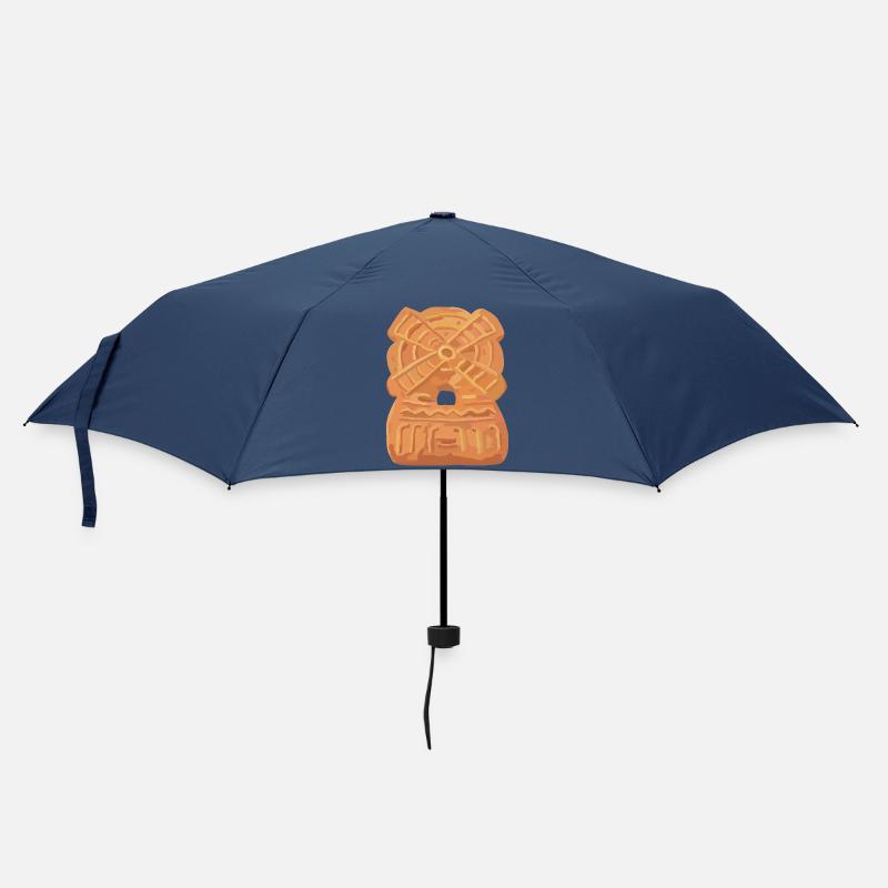 Spekulatius-Mühle - Regenschirm (klein) - Navy