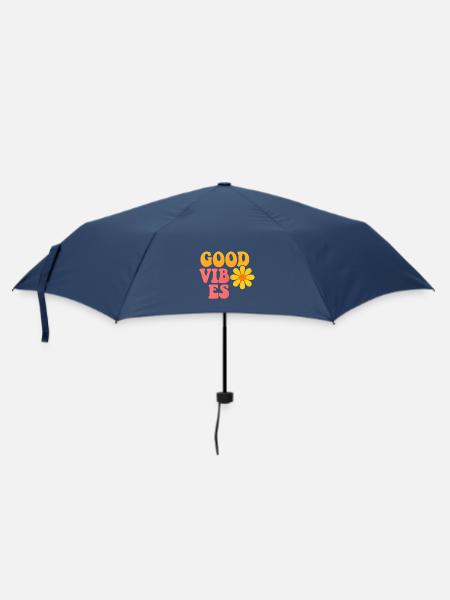 Sommer Vibes - Regenschirm (klein) - Navy