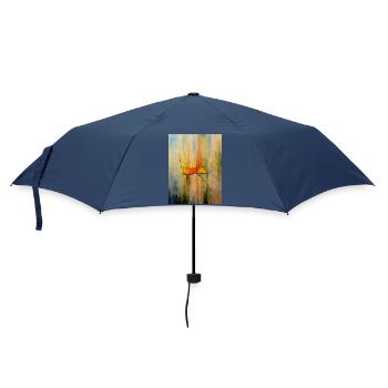 Cyclohexane Chair Conformation Composition - Umbrella (small) - navy - Front