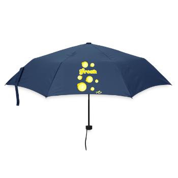 Lemon Fresh Tippfehler - Regenschirm (klein) - Navy - Vorne