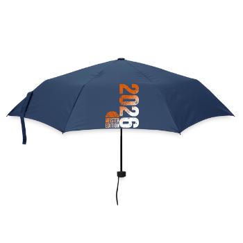 Basketball Champion Shirt 2026, Orange White - Umbrella (small) - navy - Front