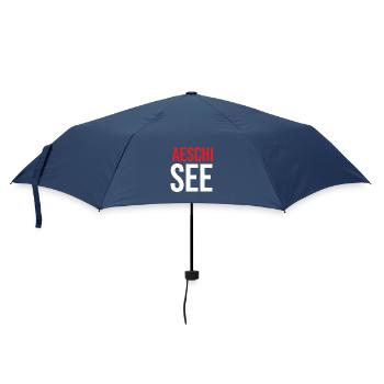 Aeschisee Souvenir - Regenschirm (klein) - Navy - Vorne