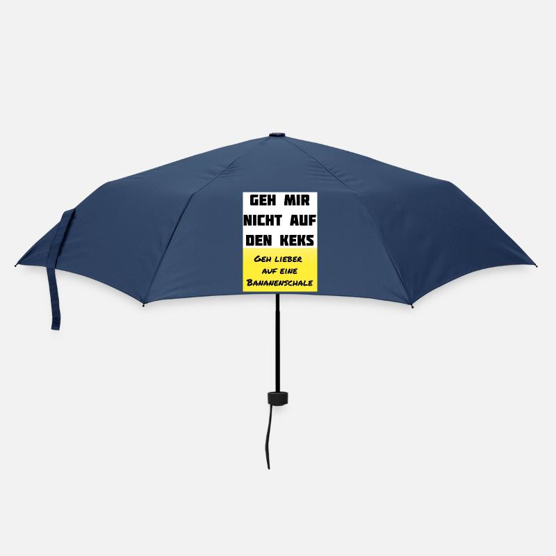Don't get on my nerves - Umbrella (small) - navy