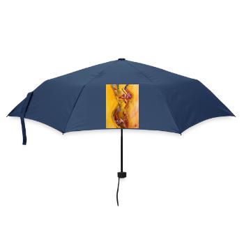 Venere Dorata - Golden Venus - Umbrella (small) - navy - Front