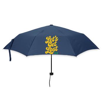 Abenteuer - Let's Get Lost - Regenschirm (klein) - Navy - Vorne
