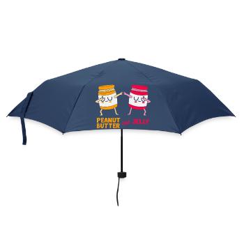 Peanut butter - Umbrella (small) - navy - Front