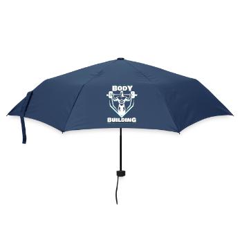 Bodybuilding light design - Regenschirm (klein) - Navy - Vorne
