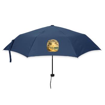 Thailand Tropical Sunset - Regenschirm (klein) - Navy - Vorne