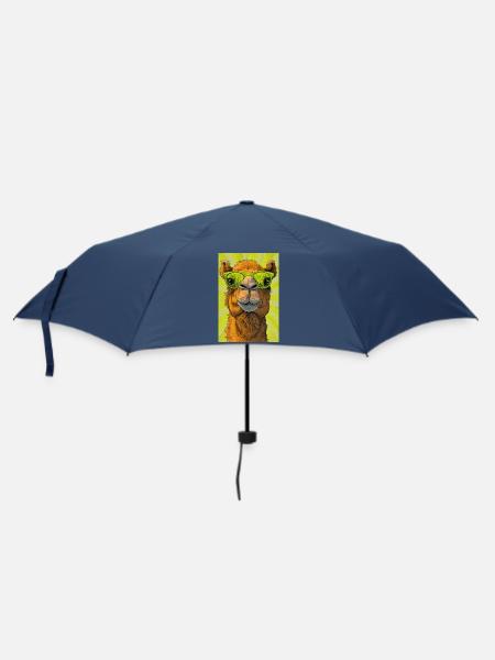 Kamel - Regenschirm (klein) - Navy