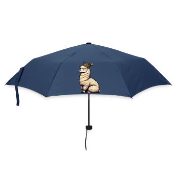 alpaca llama owner alpaca llamas llamas llamas - Umbrella (small) - navy - Front