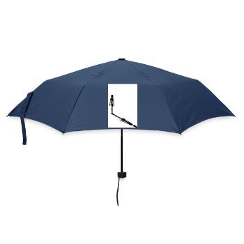 The Shadow Man - Umbrella (small) - navy - Front