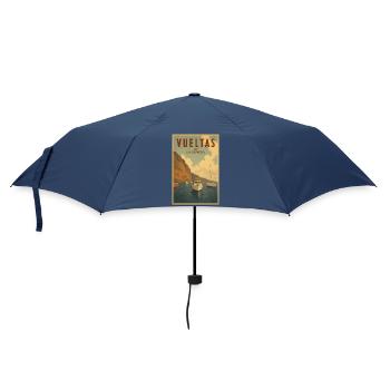 Vueltas La Gomera Poster - Regenschirm (klein) - Navy - Vorne