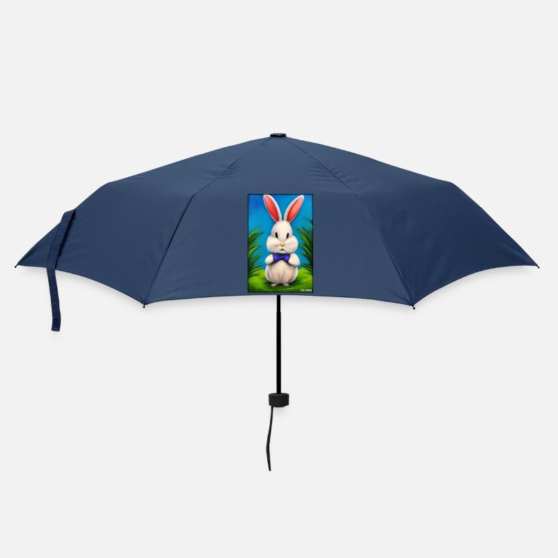 Rabbit Easter Easter Pet Easter Holiday - Umbrella (small) - navy