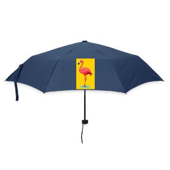 Flamant - Parapluie standard - marine - Devant