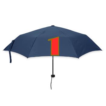 1. 1 year. 1st ANNIVERSARY. 1 YEAR ANNIVERSARY - Umbrella (small) - navy - Front