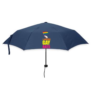 Rat, house rat, rat owner, rat lover - Umbrella (small) - navy - Front