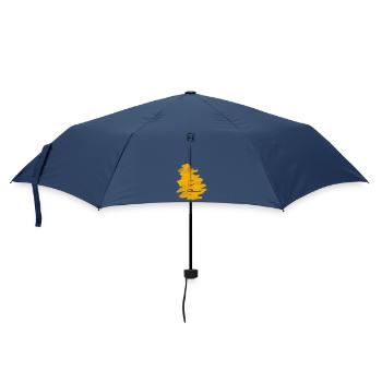 Gitarre Gitarrist Musiklehrer - Regenschirm (klein) - Navy - Vorne