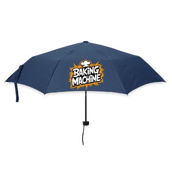 Baking Machine Fun - Umbrella (small) - navy - Front