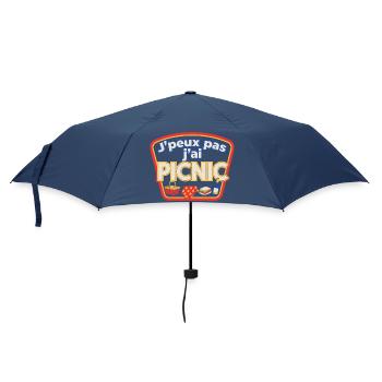 J'peux pas j'ai picnic - Parapluie standard - marine - Devant