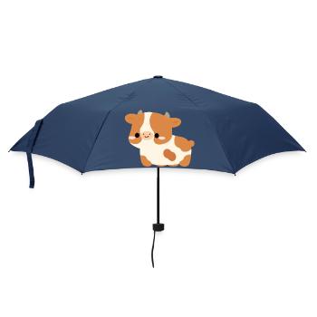 Veau de vache de Guernesey - Parapluie standard - marine - Devant