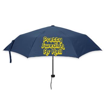 Swedish Sverige Sweden - Umbrella (small) - navy - Front