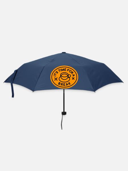 Relax Quote Mug - Umbrella (small) - navy
