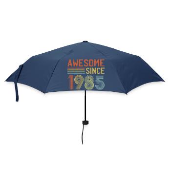 Conception de police de caractères inspirée de Retro 1985 - Parapluie standard - marine - Devant