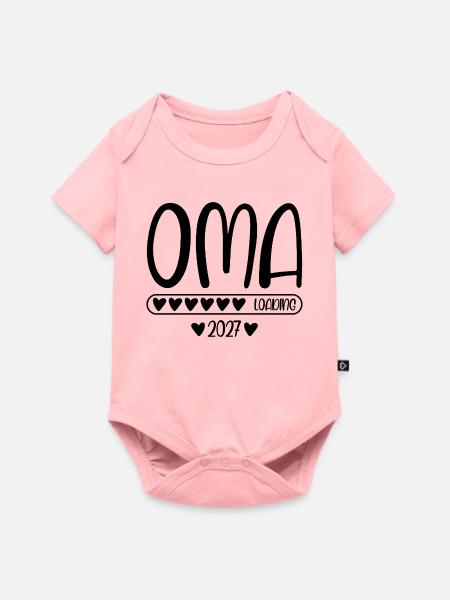 Oma 2027 loading - Baby Premium Kurzarmbody - Rosa