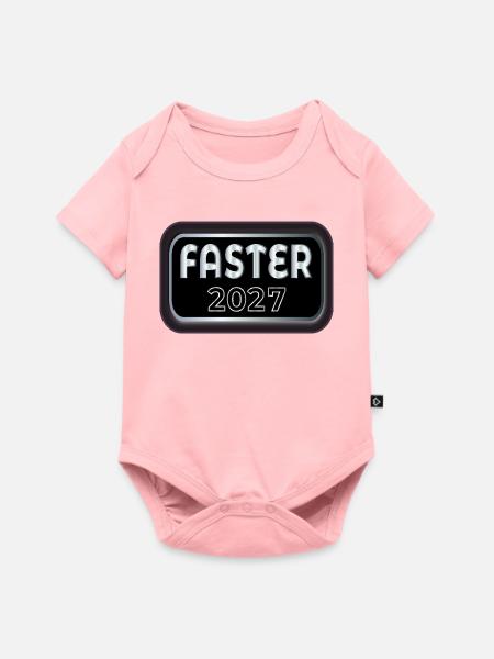 Schweden, schwedische Tante - Baby Premium Kurzarmbody - Rosa