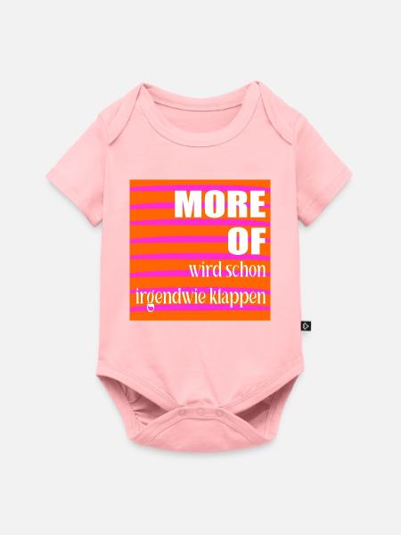 Optimismus Erfolg - Baby Premium Kurzarmbody - Rosa