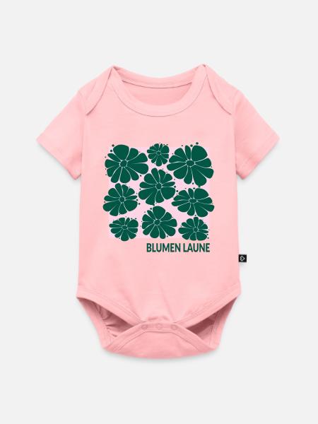 Blumen Laune Gärtnerin - Baby Premium Kurzarmbody - Rosa