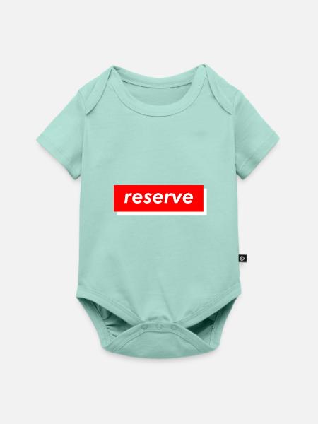 reserve - Baby Premium Kurzarmbody - Mint