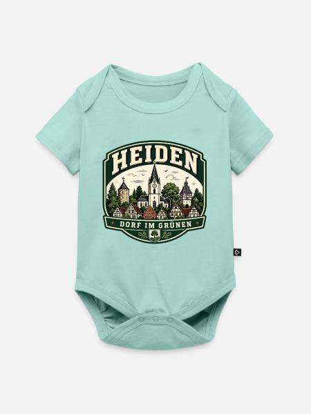 Heiden – Dorf im Grünen - Baby Premium Kurzarmbody - Mint 