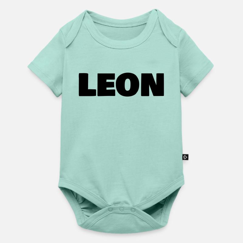 Léon - Body à manches courtes Premium Bébé - menthe 