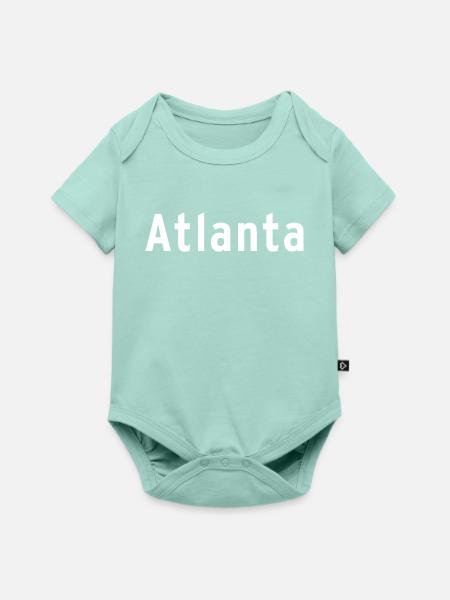 Atlanta - Baby Premium Kurzarmbody - Mint