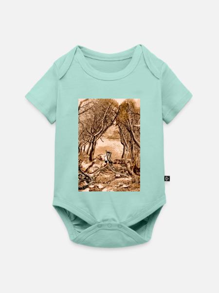 Wurzeln und Resonanz - Baby Premium Kurzarmbody - Mint