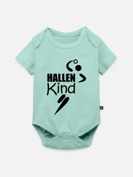 Handball | Hallenkind - Baby Premium Kurzarmbody - Mint 