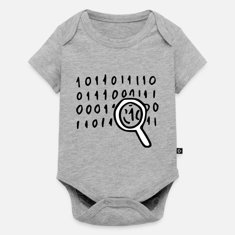 Opensource technology - Body à manches courtes Premium Bébé - gris chiné