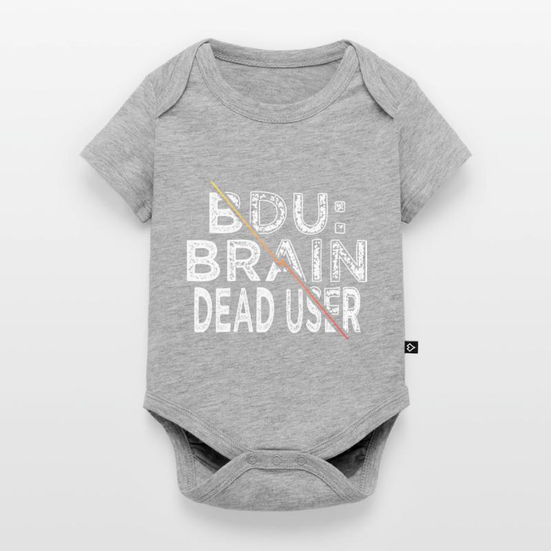 Citation Analyste informatique Hacking Coder Body à manches courtes Premium Bébé